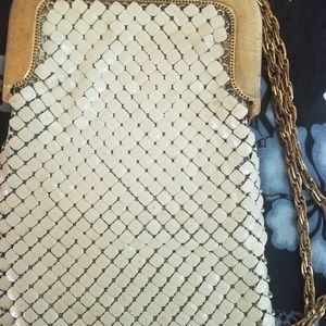 Vintage Whiting and Davis  Metal Mesh Shoulder Bag